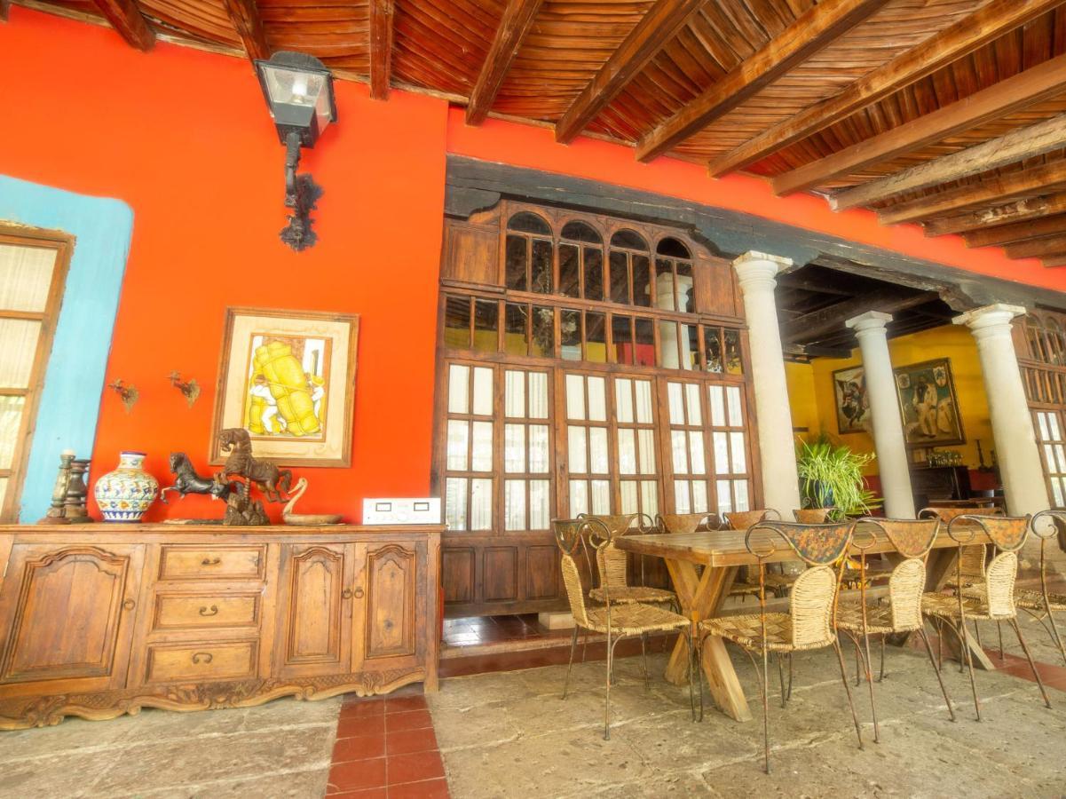 Hotel Hacienda Tzintzimeo Morelia Exterior foto